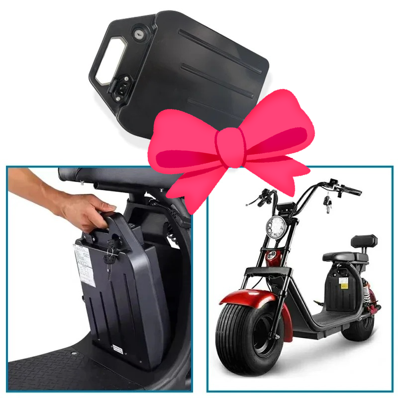 60V 30Ah Electric Scooter Battery - Akumulator litowo-jonowy 2000W do Harley'a, dwukołowy