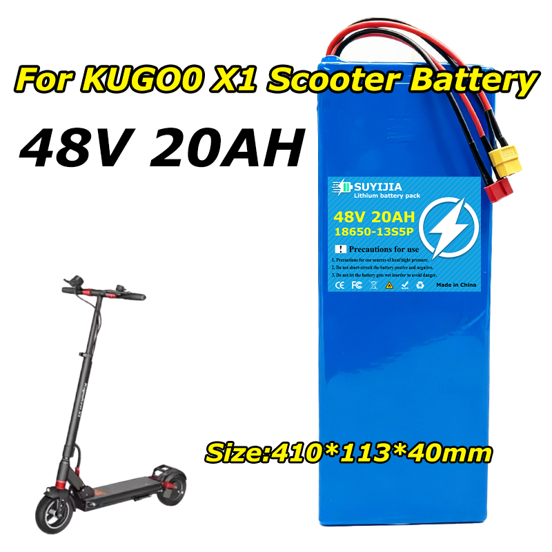 60V 30Ah Electric Scooter Battery - Akumulator litowo-jonowy 48V 20Ah 13S5P z