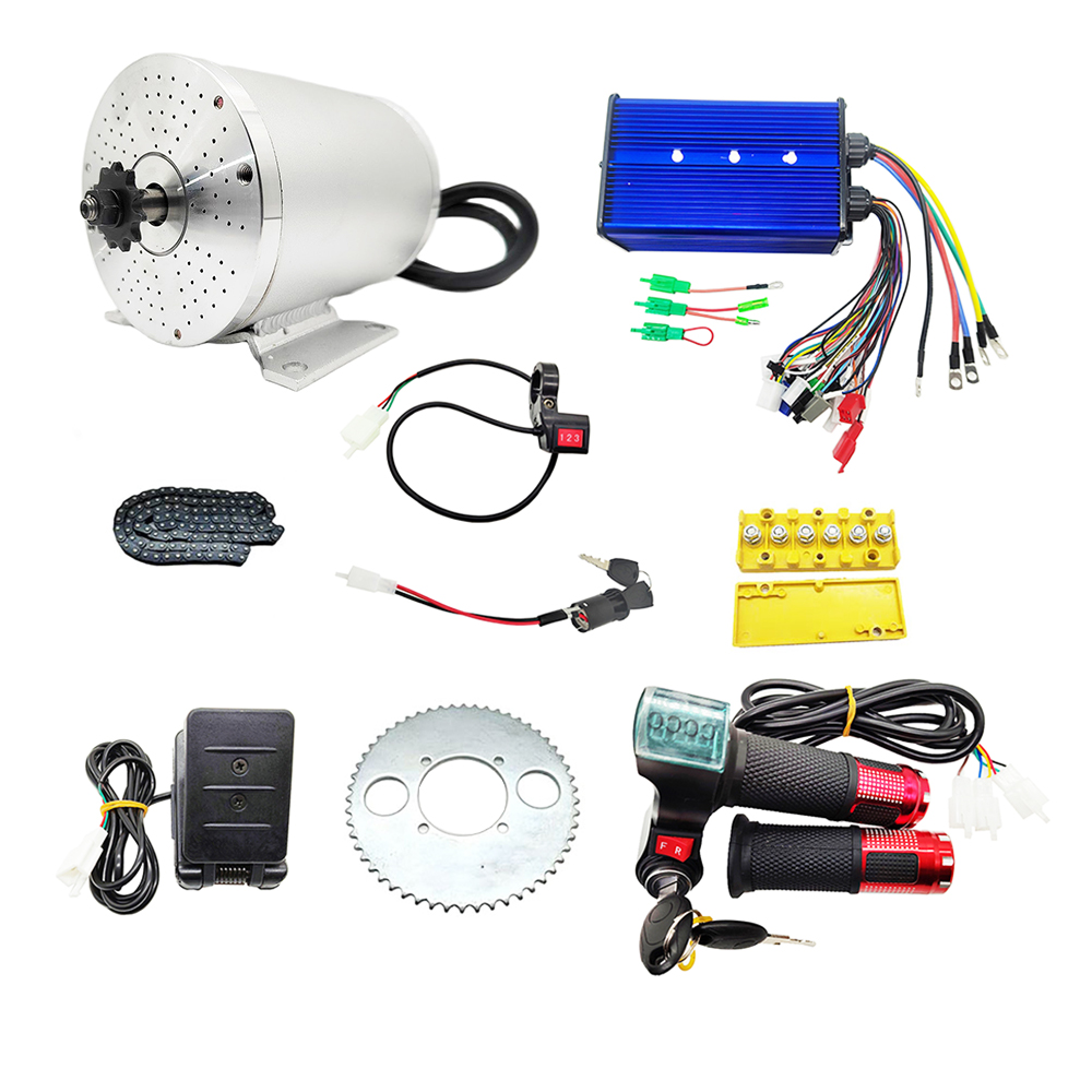 Elektryczny bezszczotkowy siln – Mid Drive Motor Kit 72V 3000W recenzja i cena