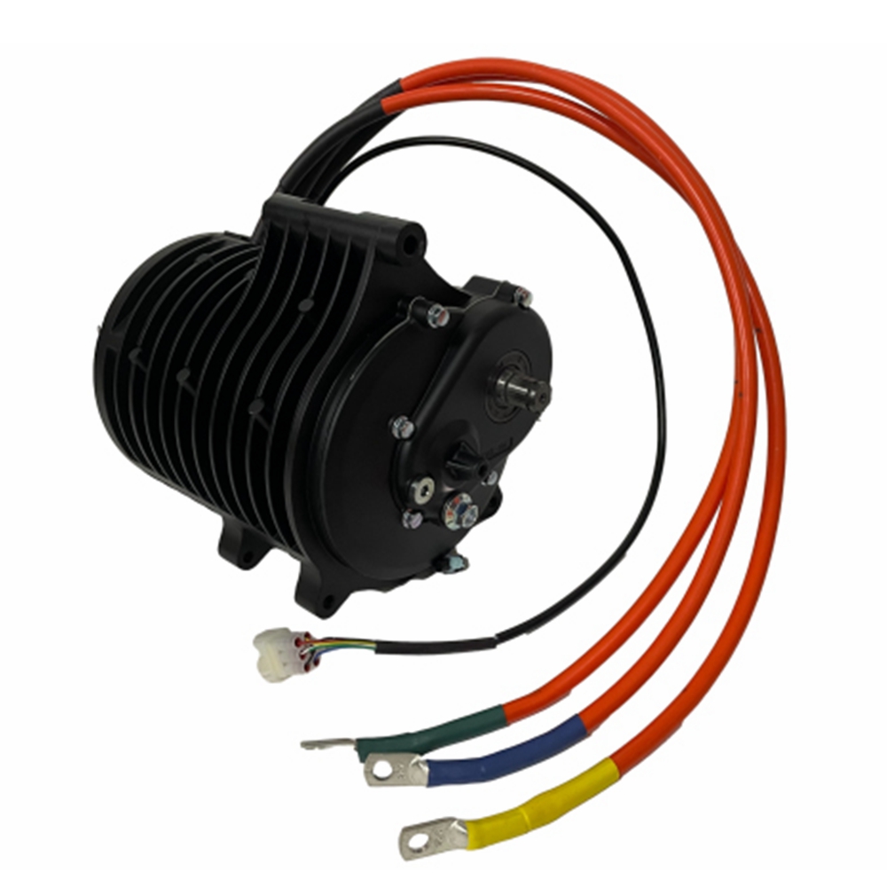Zestaw do konwersji motocykla  – Mid Drive Motor Kit 72V 3000W recenzja i cena