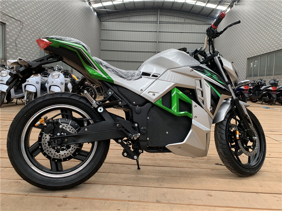 Elektryczny motocykl z siedzis – 72V 5000W Electric Motorcycle recenzja i cena