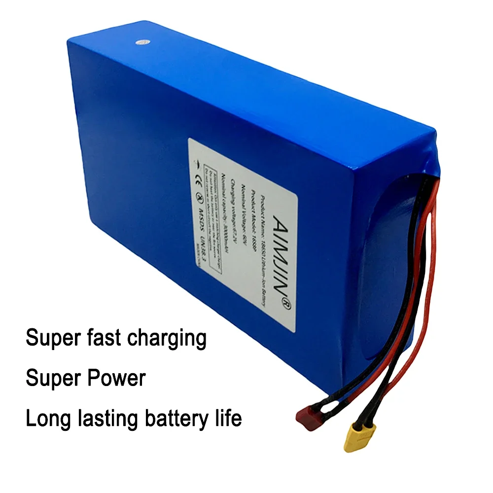 16S8p 1000-3000W Nowa bateria  – 60V 30Ah Electric Scooter Battery recenzja i cena