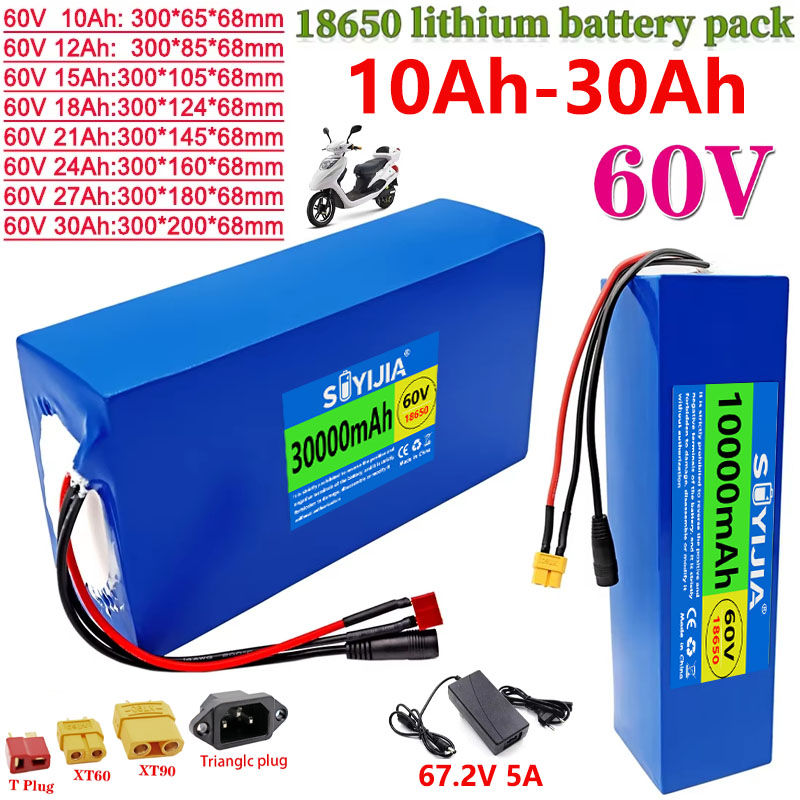 Akumulator litowy 18650 60V 30 – 60V 30Ah Electric Scooter Battery recenzja i cena