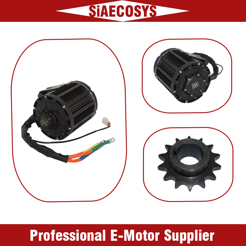 Silnik centralny QSMOTOR QS138 – Mid Drive Motor Kit 72V 3000W recenzja i cena