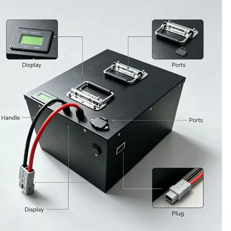 Akumulator litowo-żelazowo-fos – 72V 60Ah Lifepo4 Battery Pack recenzja i cena