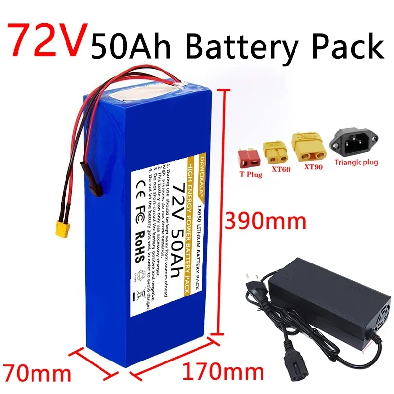 Zestaw akumulatorów 72V 18650  – 60V 30Ah Electric Scooter Battery recenzja i cena