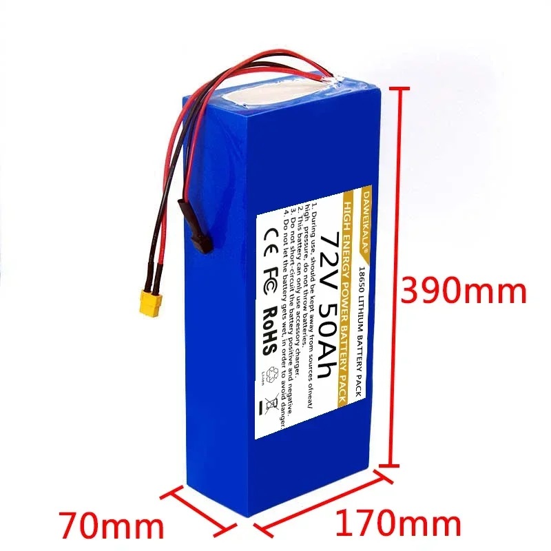 Zestaw akumulatorów 72V 18650  – 60V 30Ah Electric Scooter Battery recenzja i cena