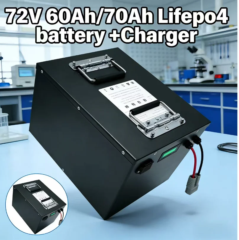 Wytrzymały akumulator 72V LiFe – 72V 60Ah Lifepo4 Battery Pack recenzja i cena