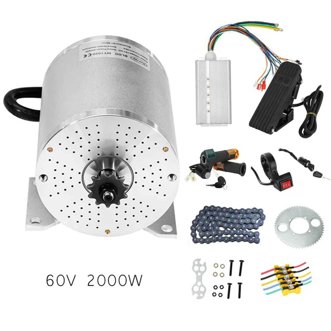 Zestaw do konwersji motocykla  – Electric Motorcycle Conversion Kit 72V recenzja i cena